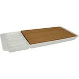 Petisqueira De Porcelana E Bambu 37x15,5cm Gs