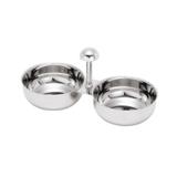 Petisqueira Dupla De Aço Inox Elegance - F9-8916 - Wolff