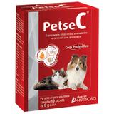 Petsec duprat 10 sachês suplemento vitamínico probiótico 8g