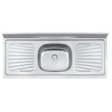 Pia de Apoio da Tramontina 93041/507 em Aço Inox 120 x 52 cm