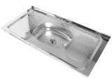 Pia de Cozinha Inox 105x52cm - Ghel Plus