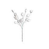 Pick Decoração Natal Gotas De Acrílico 13x4Cm Transparente - Cromus