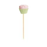 Pick Palito De Cupcake Decorativo 6 Unid. Verde - Cromus