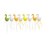 Picks De Pato P/ Decoração Festa Páscoa 8 Unid. - Cromus