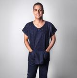 Pijama Cirúrgico Masculino Marinheiro Faíko Jalecos - Faiko