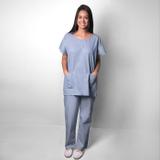 Pijama HospitalarBásico Azul Faíko Jalecos