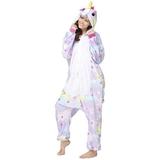 Pijama Kigurumi Unicórnio Estrelinha - Fantasia de unicórnio