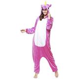 Pijama Kigurumi Unicórnio Rosa - Fantasia de unicórnio
