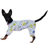 Pijama para Cães Cachorrinhos M Alenxadrinos