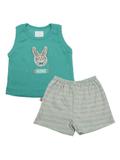 Pijama Sr Coelho Regata e Shorts Be Little