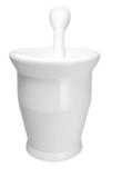 Pilão com copo e socador kit para caipirinha e temperos - 3 unidades - Produto nacional