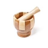 Pilão Com Socador em Bambu 4565 - Kehome