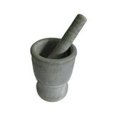 Pilão Socador De Alho Em Pedra Sabão - Panelas brasil
