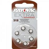 Pilha Bateria Aparelho Auditivo TAM.312 Rayovac