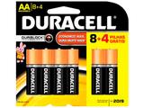 Pilha Duracell Alcalina Tipo AA - 12 unidades