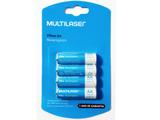 Pilhas Multilaser Recarregáveis AA 2500mAh com 4 unidades