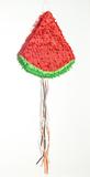 Pinhata Para Festa Infantil Melancia Pedaço 42Cm Vermelho - Cromus