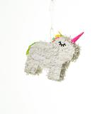 Pinhata Para Festa Infantil Mini Unicórnio 27Cm Aniversário - Cromus