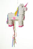 Pinhata Unicórnio Para Festa Infantil 49x13Cm Branco - Cromus