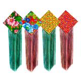 Pipa Decoração Festa Junina em Tecido de Chita - Festabox