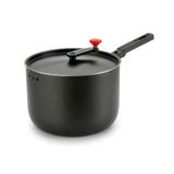 Pipoqueira antiaderente Multiflon Versátil 22cm preta