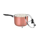 Pipoqueira Supra 22cm com Tampa de Vidro MTA - Mta alumínios