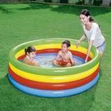 Piscina Infanti Banheira Inflavel Arco-íris 550 Litros Mor