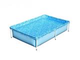 Piscina Infantil Retangular 1.000 Litros Lona de Pvc Azul Mor