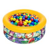 Piscina Inflável Disney Mickey 38 Litros Com 100 Bolinhas - Bestway