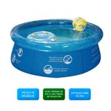 Piscina Inflavel Redonda Infantil 1000 Litros 1,65m Mor