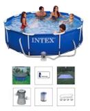 Piscina Intex 4485 L com Bomba Filtrante 110v + Capa + Forro