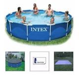 Piscina Intex 6503 Litros Estrutural Armação Standard com Capa e Forro