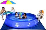 Piscina Redonda 2.400l Inflavel Splash Fun Mor 2,40x0,63