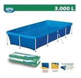 Piscina Retangular Premium Mor 3000 Litros Ultra Resistente