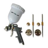 Pistola de Pintura 600 ML Tipo Gravidade com Kit de Bocais STELS - Toolsworld