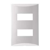 Placa 4x2 2 modulos separado 571131 brava - Iriel