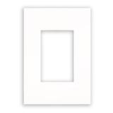 Placa 4X2 3 Postos Arteor Quadrados White Legrand