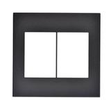 Placa 4X4 6 Postos Arteor Quadrado Graphite Legrand