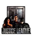 Placa Alumínio Liga da Justiça - Movie - Urban