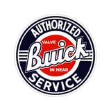 Placa Buick Service Redonda - All classics