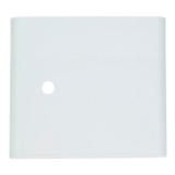 Placa Cega 4x4 com Furo 9,5mm Branca Liz Tramontina