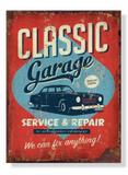 Placa Classic Garage - Tecnolaser