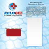 Placa de silicone para queimados e cicatrizes 10x20cm kelogel