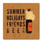 Placa Decorativa - Beer - Cerveja - 2000plmk - Allodi