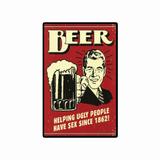 Placa Decorativa - Beer Retro - cod. 5064 - Cia. laser