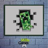 Placa Decorativa Danger Creeper - Mille