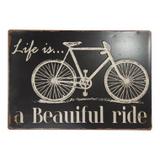 Placa decorativa de ferro - Btc decor