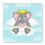 Placa Decorativa - Elefante Infantil - 1015plmk - Allodi