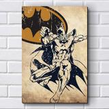 Placa Decorativa em MDF com 20x30cm - Modelo P62 - Batman - R+ adesivos