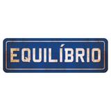 Placa Decorativa Equilíbrio 40x13cm DHPM2-034 - Litoarte